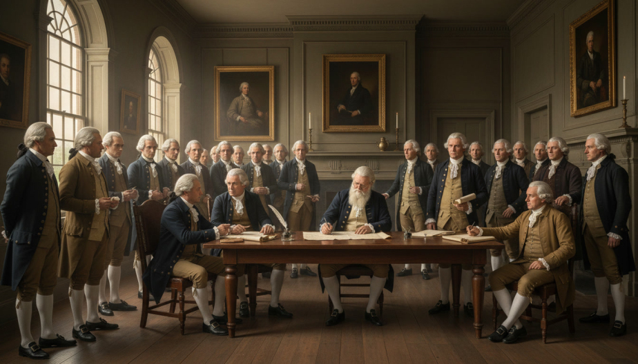 Battle of Trenton painting